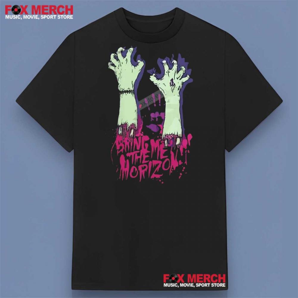 Bring Me The Horizon Band Graphic Black Shirt