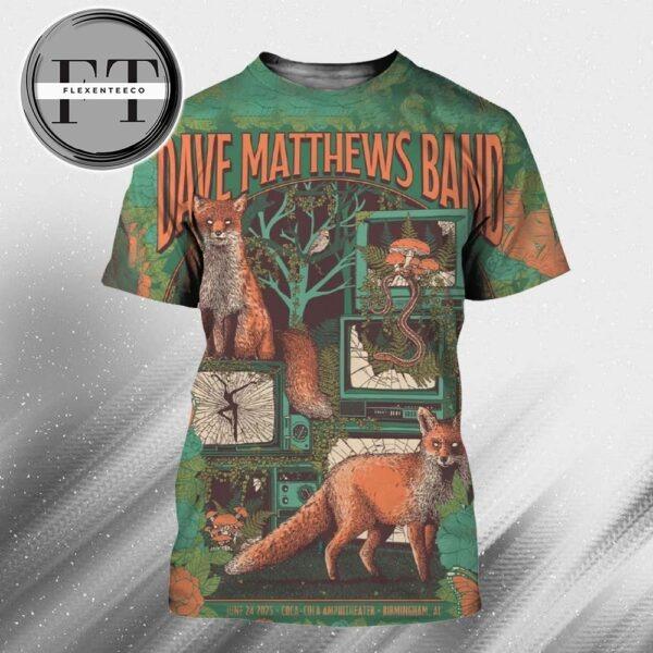 Dave Matthews Band At Coca Cola Amphitheater In Birmingham AL On June 24 2025 All Over Print Shirt Dave Matthews Band At Coca Cola Amphitheater In Birmingham AL On June 24 2025 All Over Print Shirt