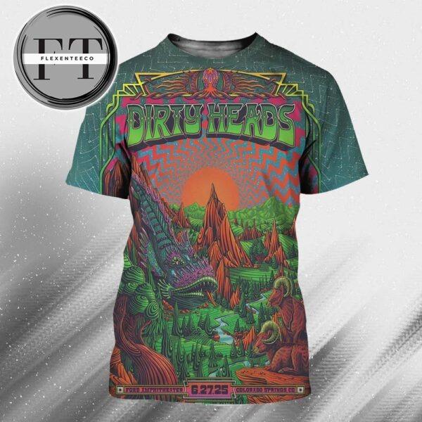 Dirty Heads At Ford Amphitheater In Colorado Springs Co On June 27 2025 All Over Print Shirt Dirty Heads At Ford Amphitheater In Colorado Springs Co On June 27 2025 All Over Print Shirt