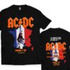 France Paris3 PWR ACDC UP Tour 2025 Unisex T-Shirt