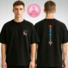 Goose Blood Moon T-Shirt Two Sided Design – Everything Must Go Graphic Front and Vertical Goose Logo Two Sides Unisex T-Shirt