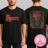 Igorrr European Tour Poster For February 2026 With Gothic Red Lettering And Ritual Hands Artwork Two Sides Unisex T-Shirt