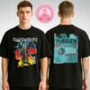 Iron Maiden Black Tour Tee Run For Your Lives At Gelsenkirchen Bremen Frankfurt Stuttgart Berlin In July 2025 With Eddie Axe Artwork Two Sides Unisex T-Shirt