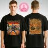 Iron Maiden Run For Your Lives World Tour 2025 Budapest Merch At Budapest Arena In Hungary On May 27 28 2025 Two Sided Unisex T-Shirt