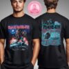 Iron Maiden Run For Your Lives World Tour 2025 Budapest Merch Tee In Hungary At Budapest Arena On May 27th And 28th 2025 Two Sides Unisex T-Shirt