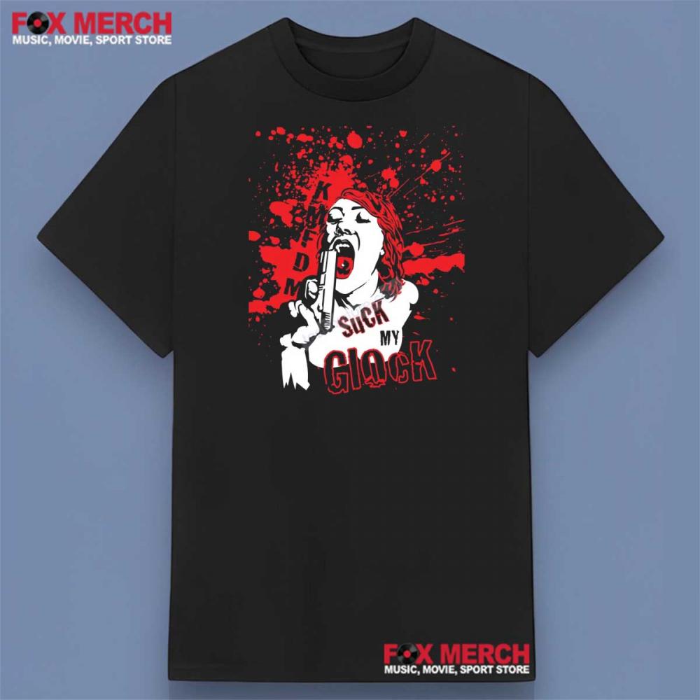 KMFDM Suck My Glock Shirt