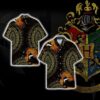 Loyal Like A Hufflepuff Harry Potter Unisex Hawaiian Shirt