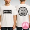 Oasis x Adidas Live 25 T-Shirt – The Band With The 3 Stripes Tour Graphic Tee