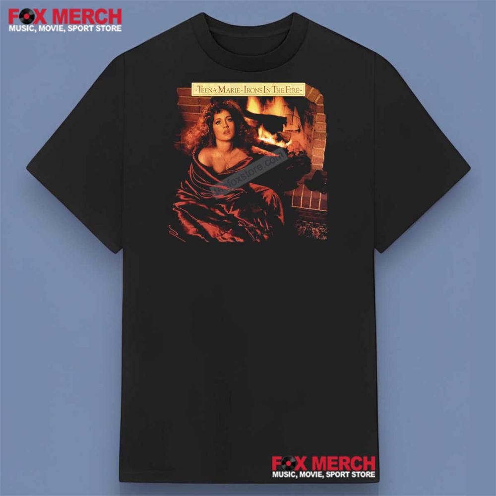 Teena Marie Irons in the Fire Album Shirt