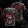 Watch Dogs - Legion Ded Coronet Mask Unisex 3D T-shirt