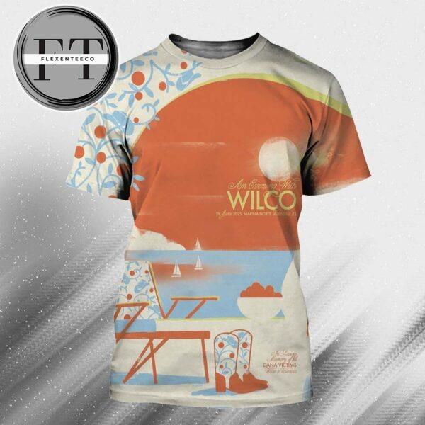 Wilco Band’s An Evening Show At Marina Norte In Valencia ES On June 29 2025 All Over Print Shirt Wilco Band’s An Evening Show At Marina Norte In Valencia ES On June 29 2025 All Over Print Shirt