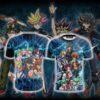 Yu-Gi-Oh! 5D's Unisex 3D T-shirt