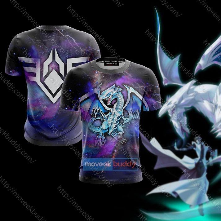 Yu Gi Oh! Blue-Eyes White Dragon Cosplay T-shirt