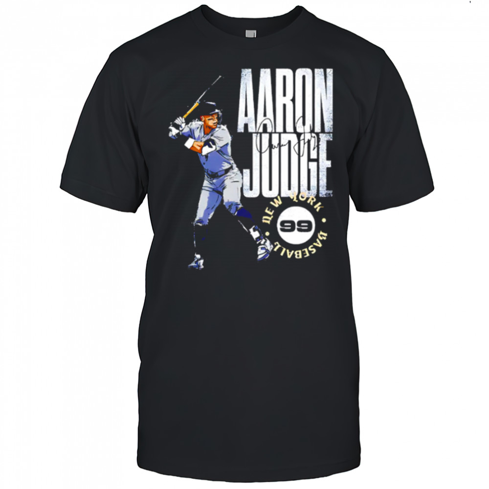 Aaron Judge New York Yankees Stamp signature retro shirt