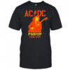 AC DC Are You Ready PWR UP World Tour 2025 Australia Map Merchandise Two Sided Unisex T-Shirt