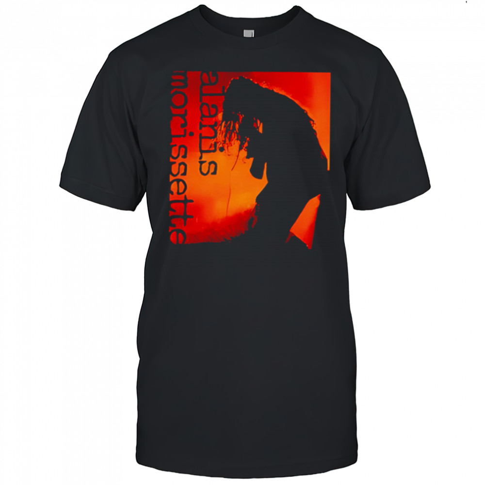 Alanis orange silhouette picture shirt