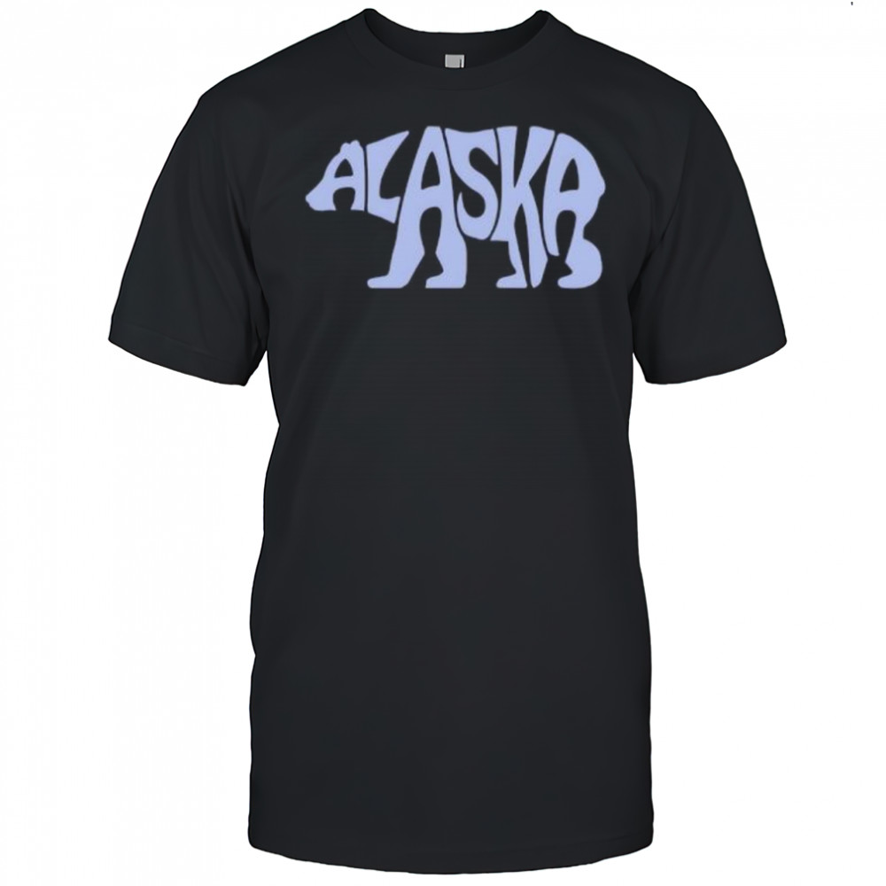 Alaska Bear Word shirt