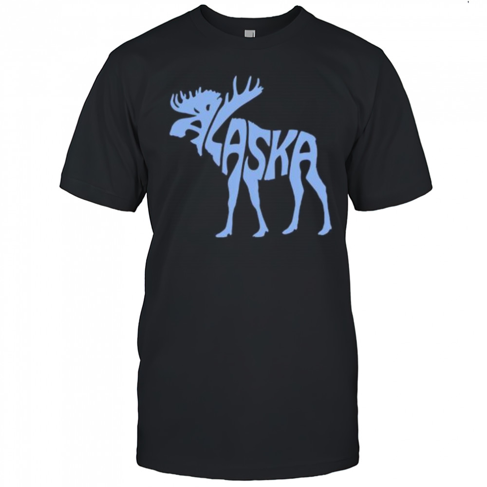 Alaska Moose Word shirt