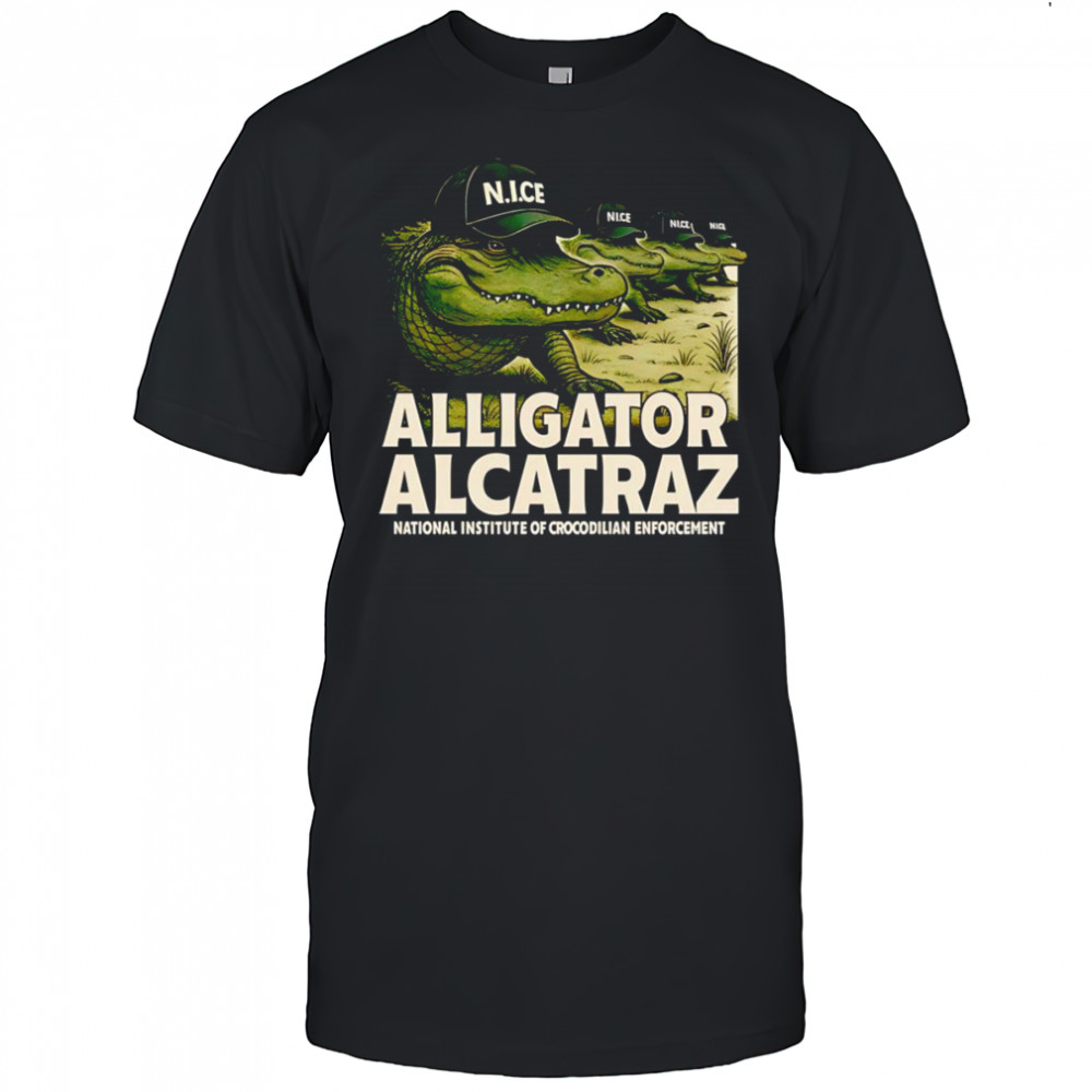 Alcatraz Gator Enforcement shirt
