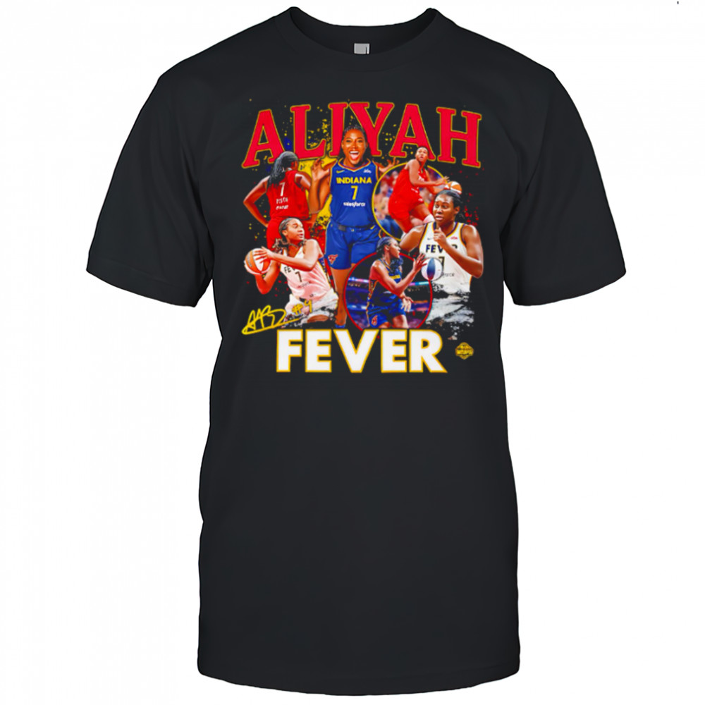 Aliyah Boston Indiana Fever WNBA All-Star signature shirt