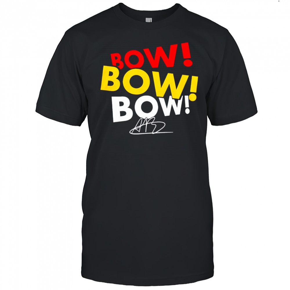 Aliyah Boston Indy 2025 WNBA All-Star Signature There She Go Bow Bow Bow shirt