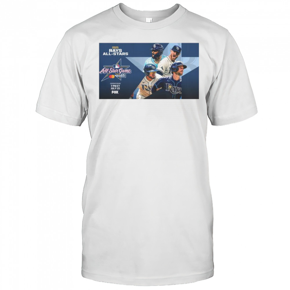 All-Star Major League Baseball Tampa Bay Rays July 15 2025 T-Shirt
