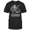 Alligator alcatraz crocodile cowboy gun shirt
