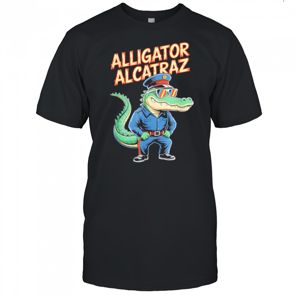 Alligator alcatraz crocodile shirt