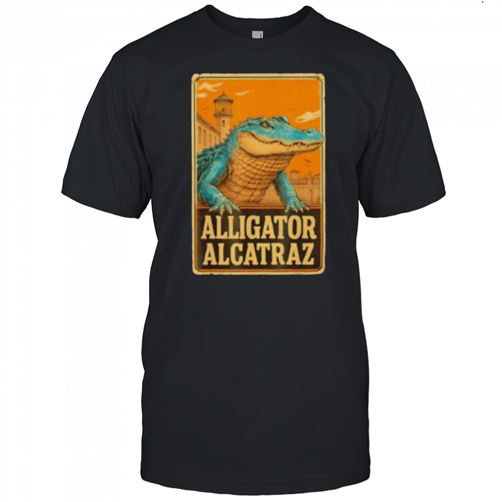 Alligator Alcatraz detention Florida shirt