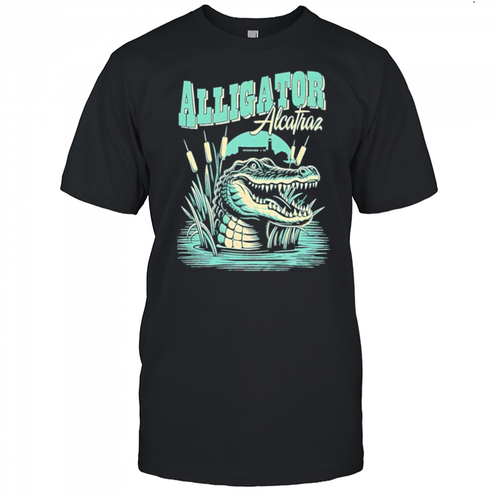 Alligator Alcatraz Everglades Florida Parody shirt