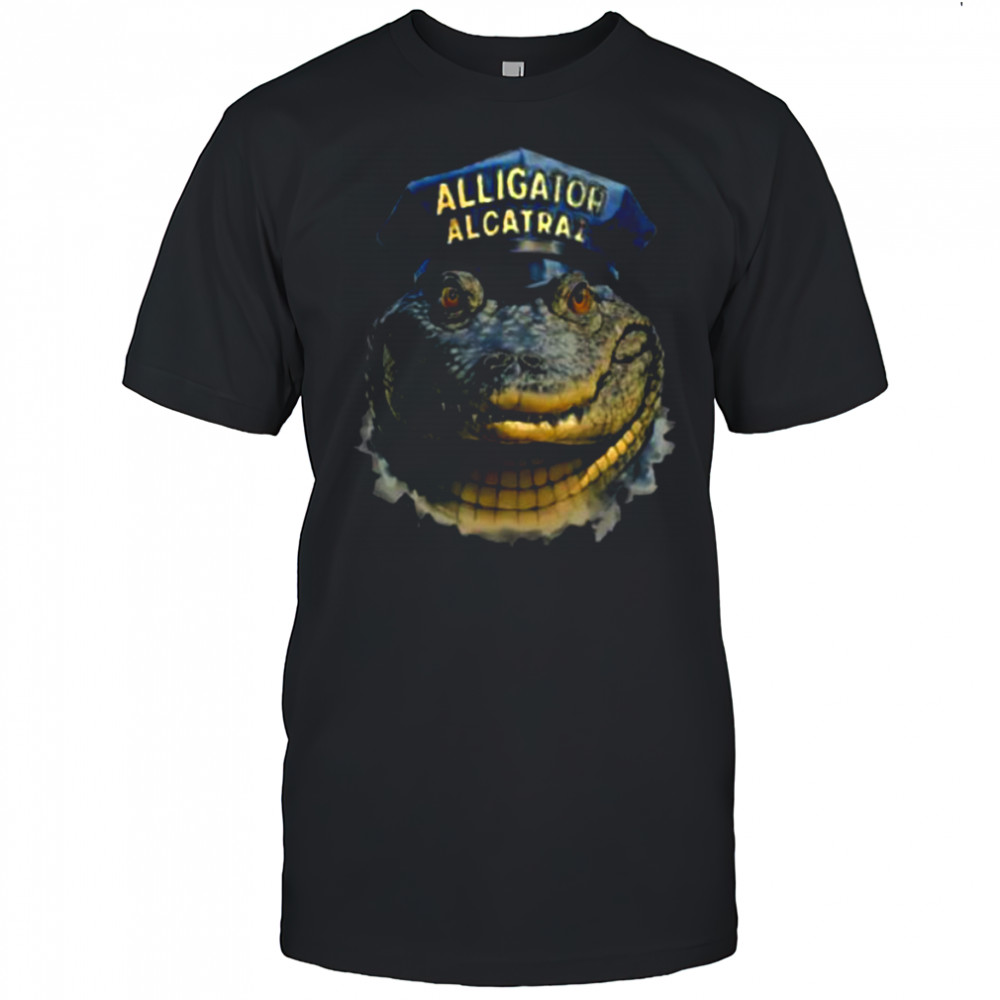 Alligator Alcatraz Everglades Florida police hat shirt