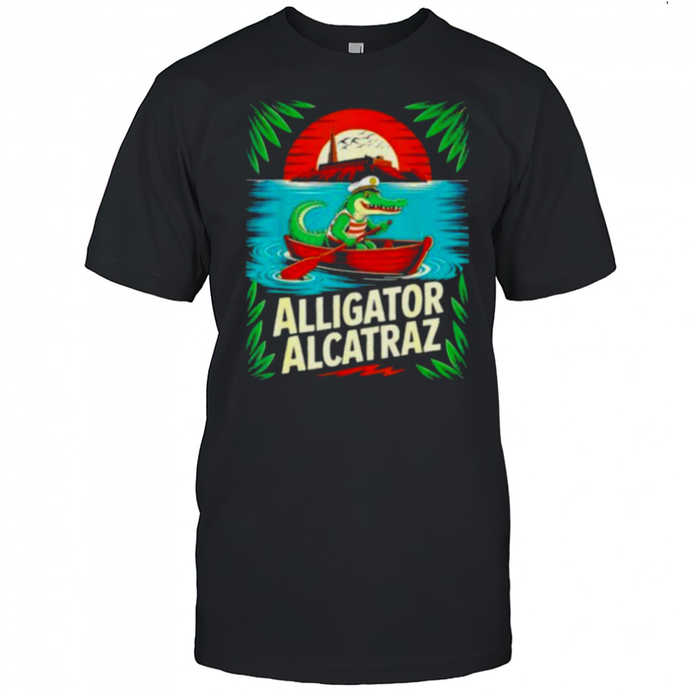 Alligator Alcatraz Florida Gator rowing shirt