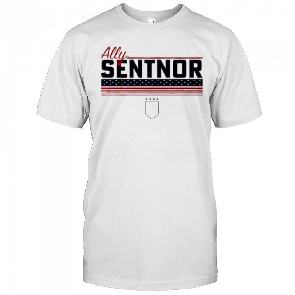 Ally Sentnor Stripe USWNTPA shirt
