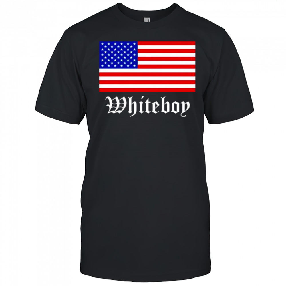 American Flag Whiteboy shirt