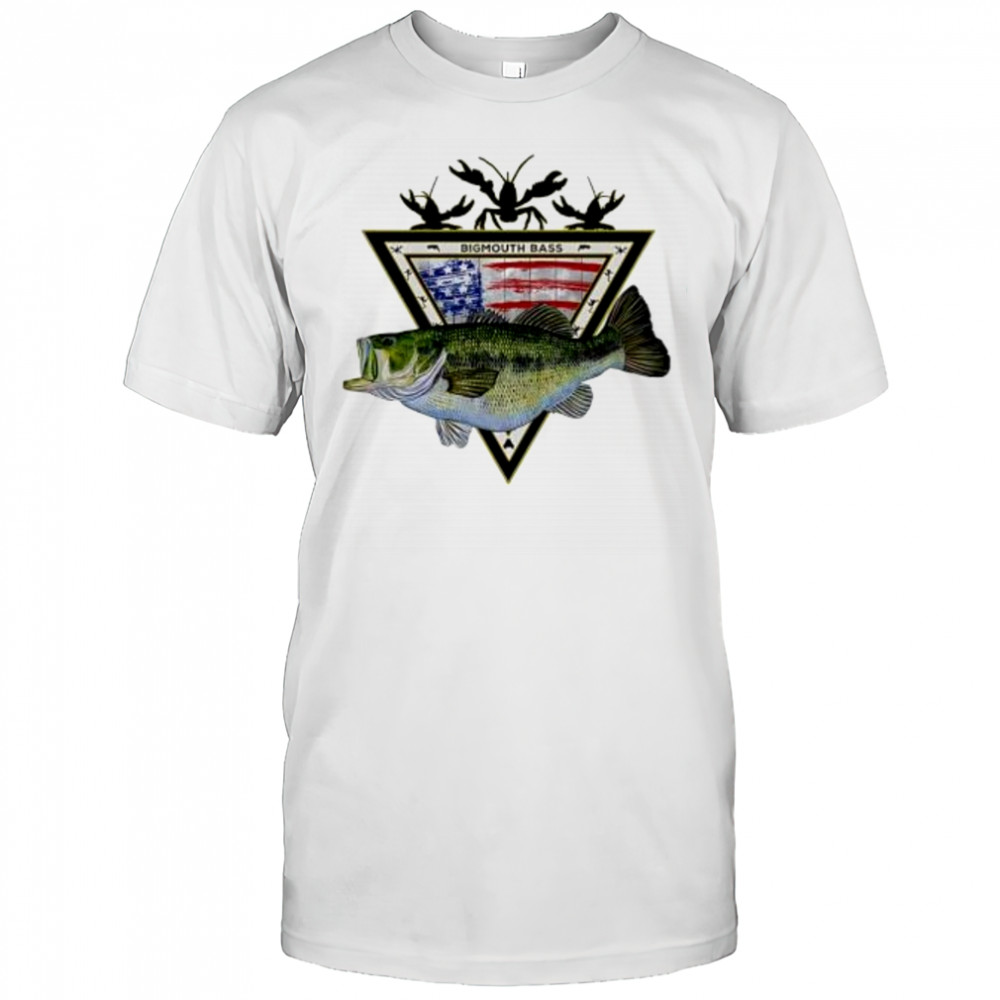 American Largemouth Bas Performance Seagrass shirt