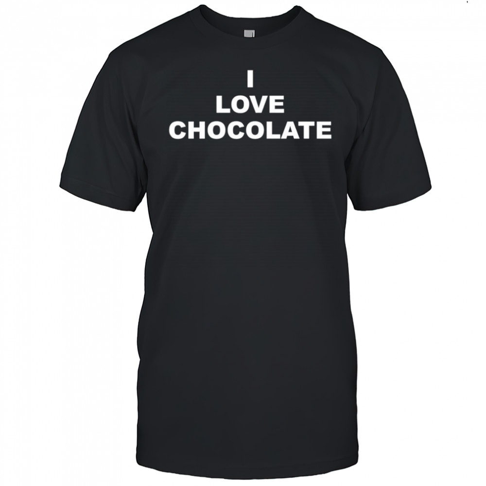 Ananda Lewis I love chocolate shirt