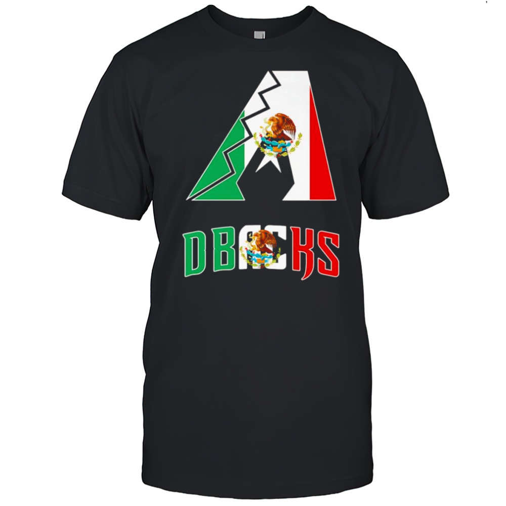 Arizona D-Backs Mexico logo shirt