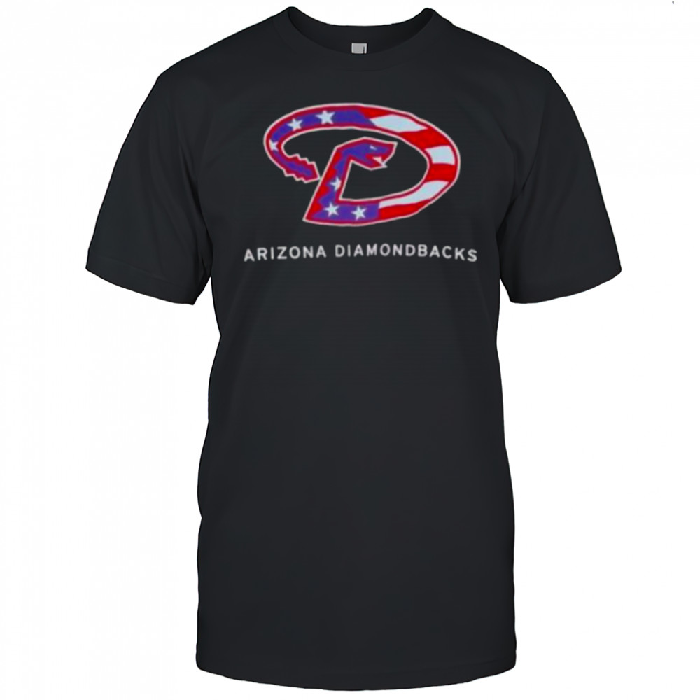Arizona Diamondbacks USA flag shirt