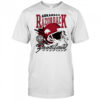 Arkansas Razorbacks hit that line varsity helmet shirt
