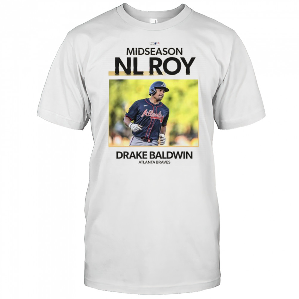 Atlanta Braves Drake Baldwin 2025 NL Rookie of the Year shirt
