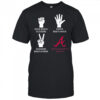 Atlanta Braves rock beats scissors paper beats rock scissors beats paper nothing beats Braves shirt