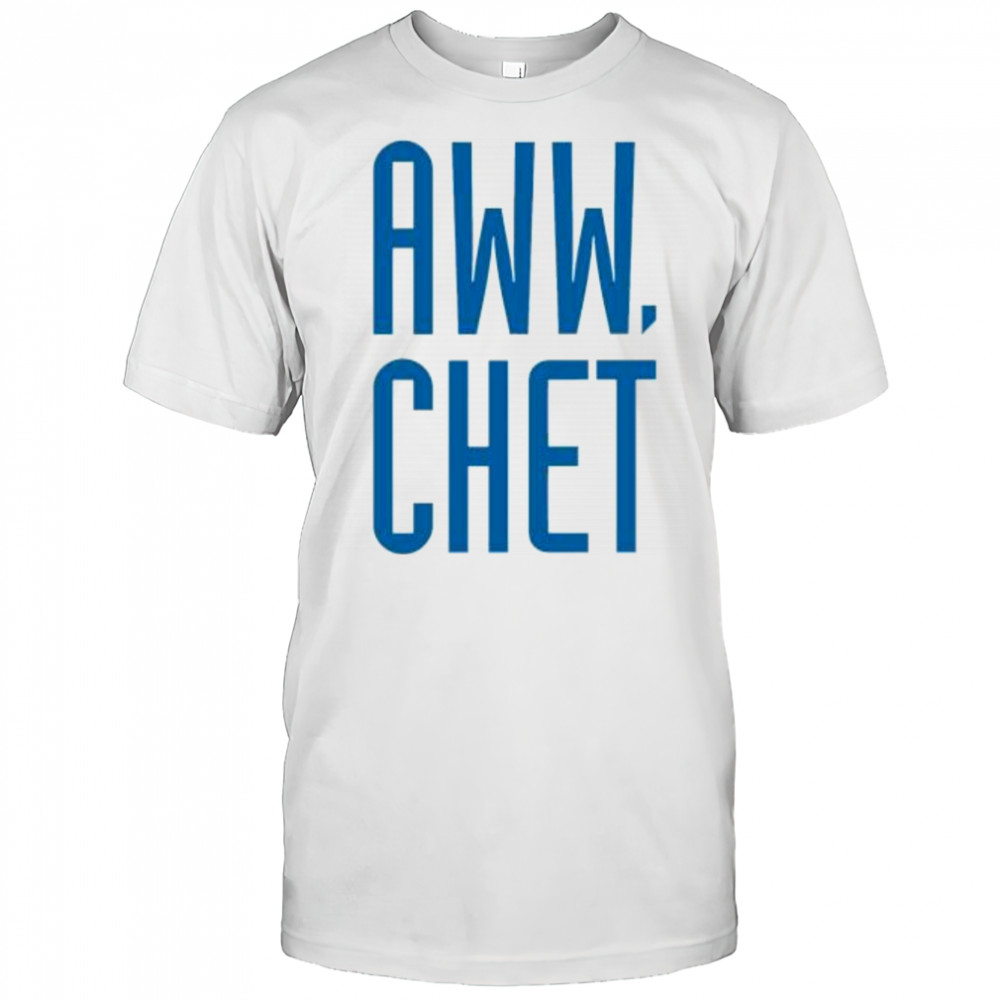 Aww Chet OKC Thunder shirt