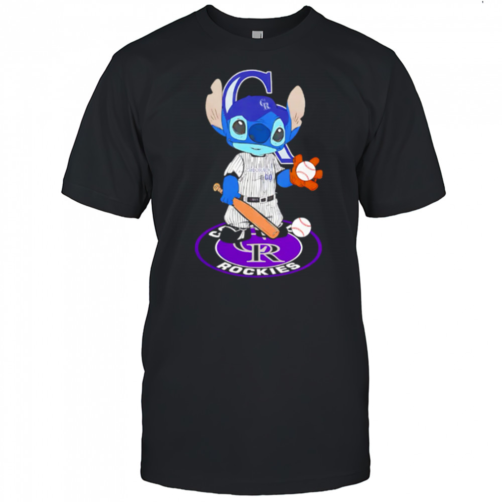 Baby Stitch Player Colorado Rockies Baseball shirt