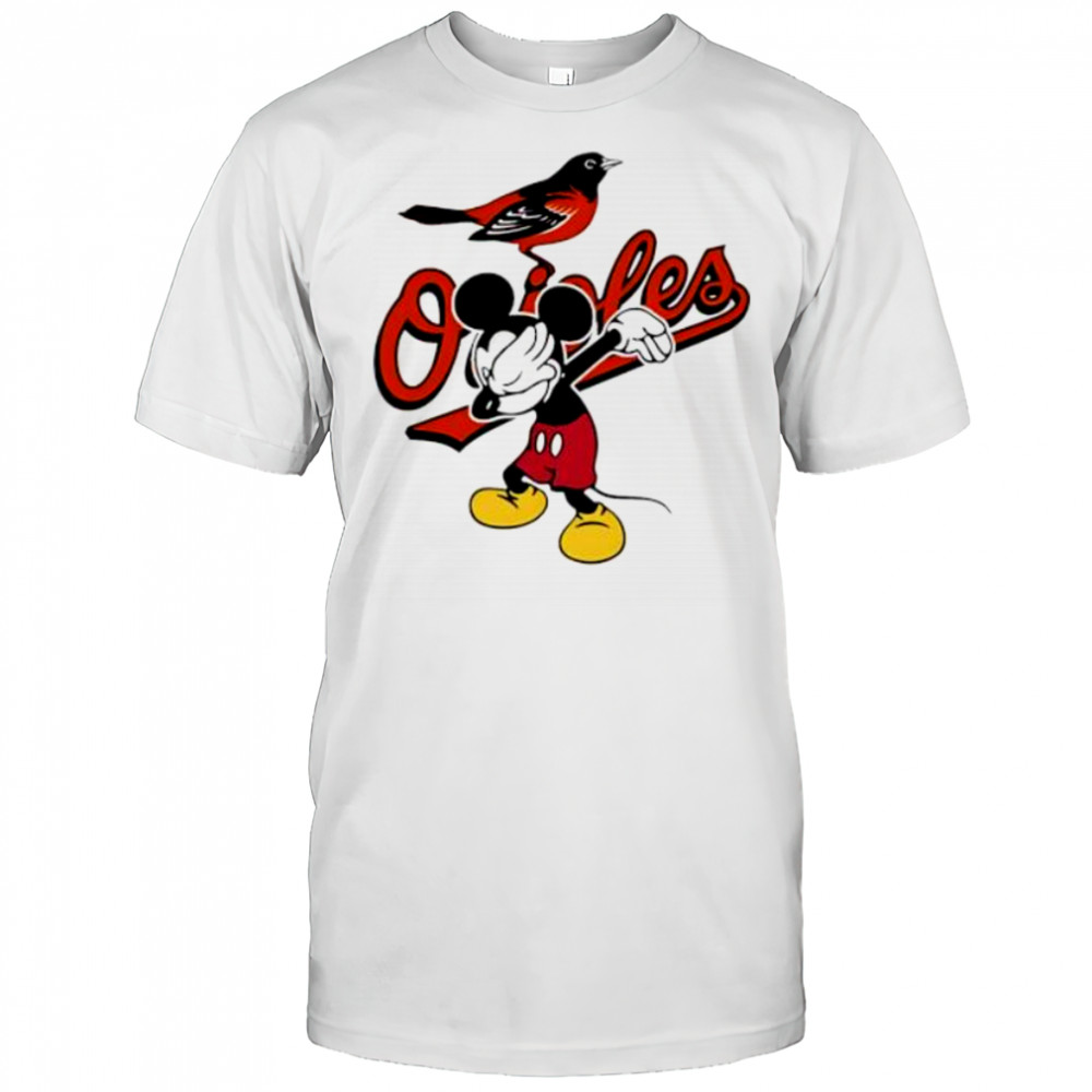 Baltimore Orioles Baseball Dabbing Mickey Disney