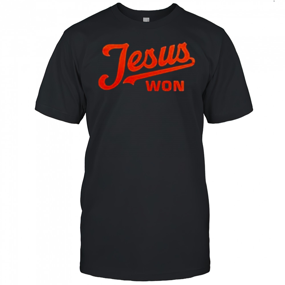 Baltimore Orioles Jesus Won T-shirt