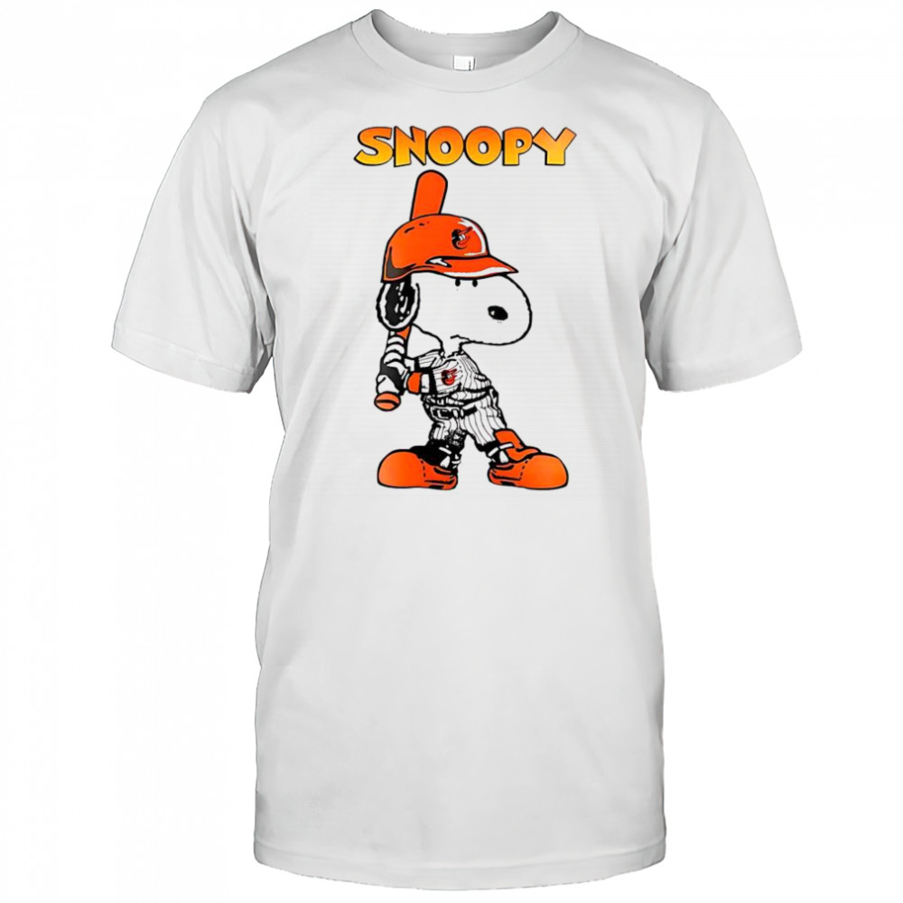Baltimore Orioles Snoopy Player T-Shirt