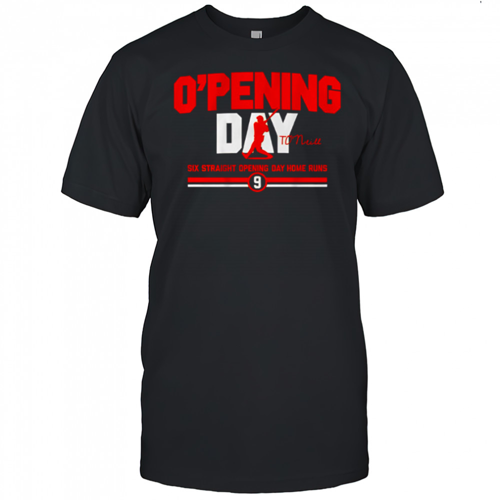 Baltimore Orioles Tyler O’Neill Opening Day six straight opening day home runs shirt