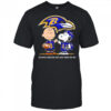 Baltimore Ravens Charlie Brown Snoopy Ravens Forever Not Just When We Win shirt
