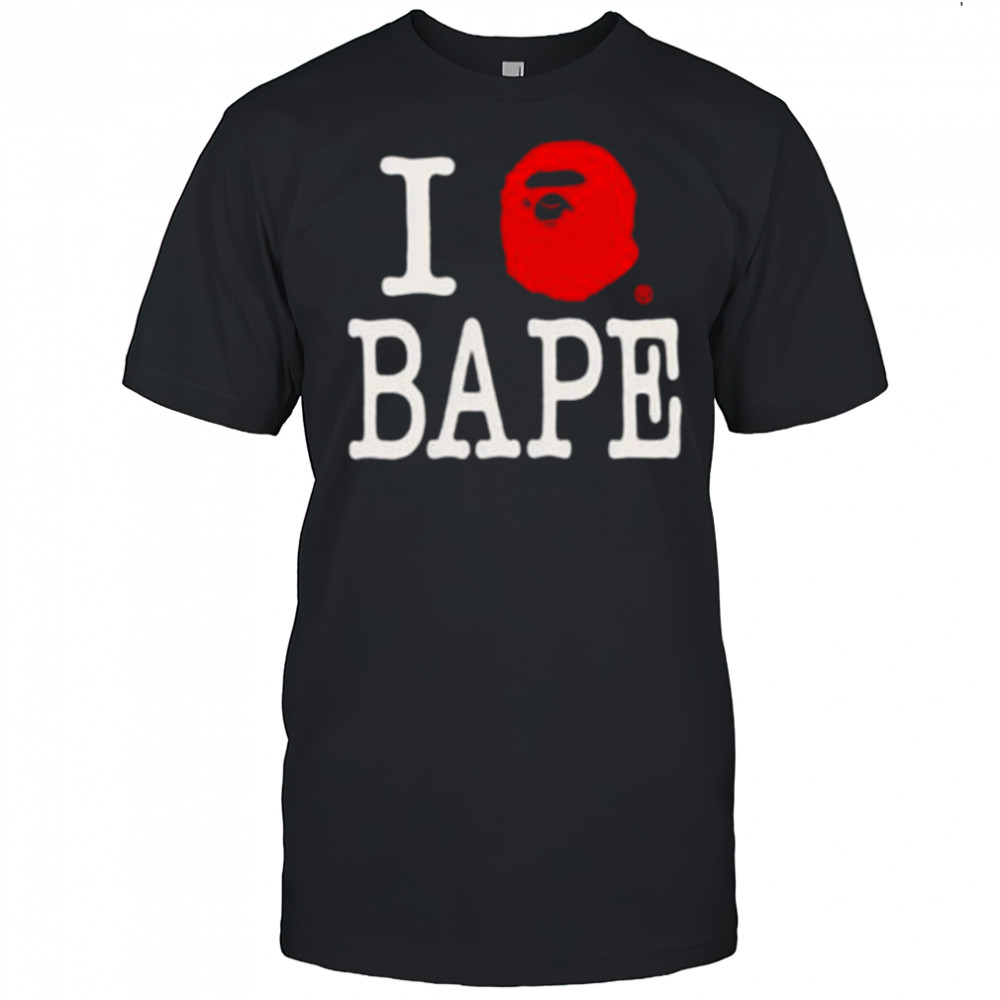 BAPE LOGO INSIDE OUT RELAXED FIT Shirt
