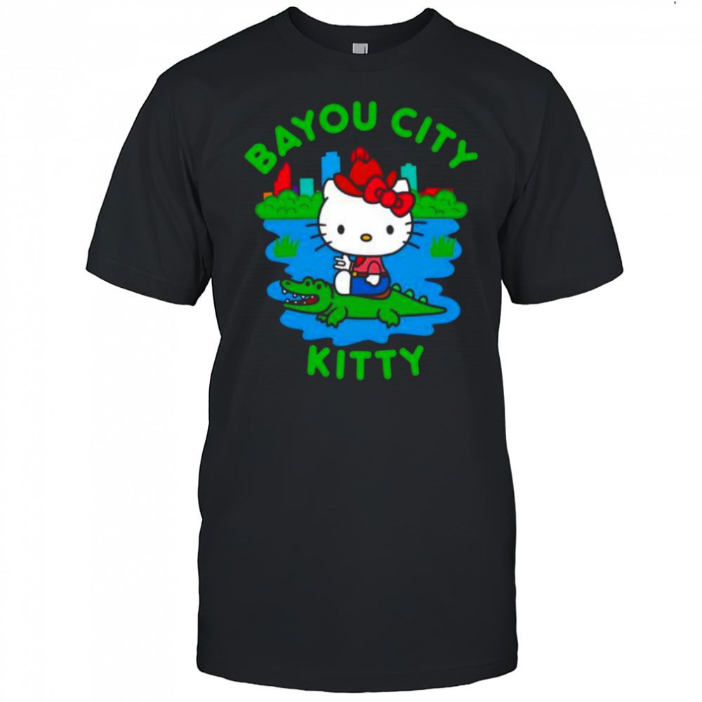 Bayou City Hello Kitty shirt